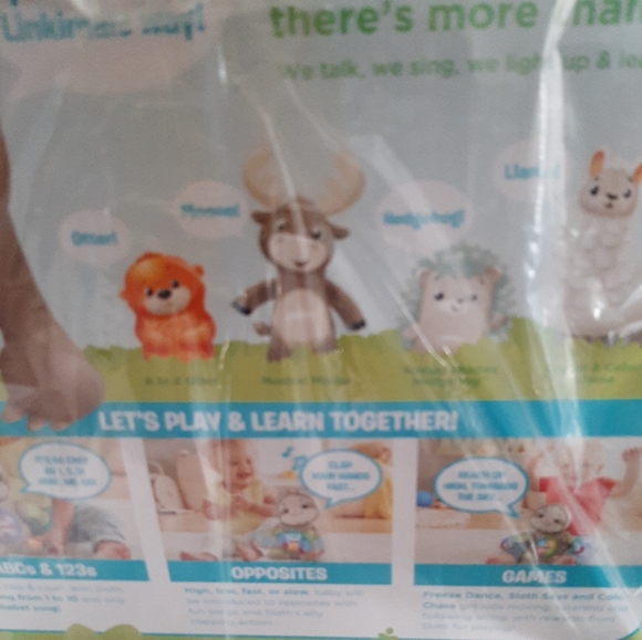 Fisher-Price Linkimals Smooth Moves Sloth - Picture 3 of 3